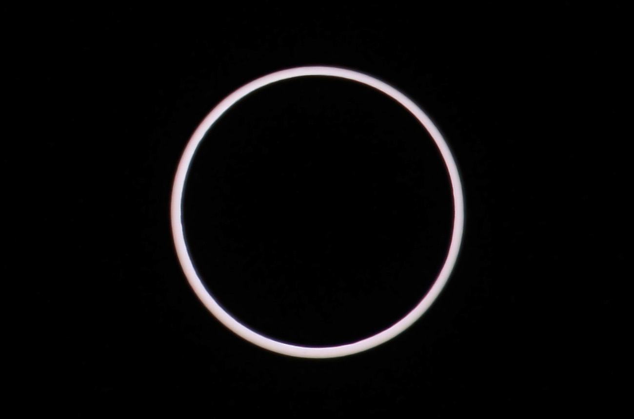 Ringförmige Sonnenfinsternis